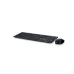 DELL KM632 teclado y ratón incluidos, AZERTY Belga, Negro, RF inalámbrico 580-18081