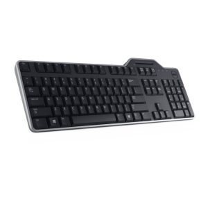 Teclado DELL Pro para tarjetas inteligentes, modelo KB813, con distribución QWERTY internacional, referencia 580-18366