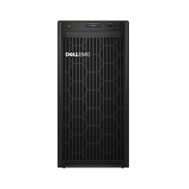 DELL PowerEdge servidor 1 TB con Intel Pentium G6405T Servidor DELL PowerEdge T150 con 1 TB de almacenamiento, procesador Intel Pentium G6405T de 3.5 GHz, memoria de 8 GB DDR4-SDRAM y fuente de alimentación de 300 W. SKU: 5KGMM