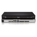 Imagen del interruptor KVM DELL modelo DMPU108E-G01, color plata, diseñado para montaje en rack, con 8 puertos. SKU: A7485892