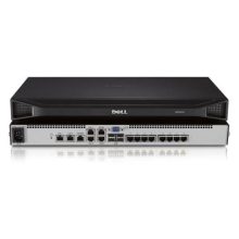 Imagen del interruptor KVM DELL modelo DMPU108E-G01, color plata, diseñado para montaje en rack, con 8 puertos. SKU: A7485892