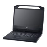 DELL consola de rack modelo A7485910 con pantalla de 18.5 pulgadas y resolución de 1366 x 768 píxeles en color negro, tamaño 1U.