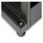 Bastidor en suelo DELL NetShelter SX 42U en color negro, ideal para centros de datos, modelo AB118548