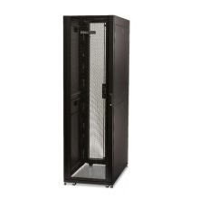 Bastidor en suelo DELL NetShelter SX 42U en color negro, ideal para centros de datos, modelo AB118548
