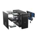 Ordenador de sobremesa DELL Pro Max FCT2250 T2 con Intel Core Ultra 7 265, 32 GB DDR5-SDRAM, 1 TB SSD, NVIDIA RTX A1000, Windows 11 Pro en color negro. SKU BTO107_FCT2250_EMEA.