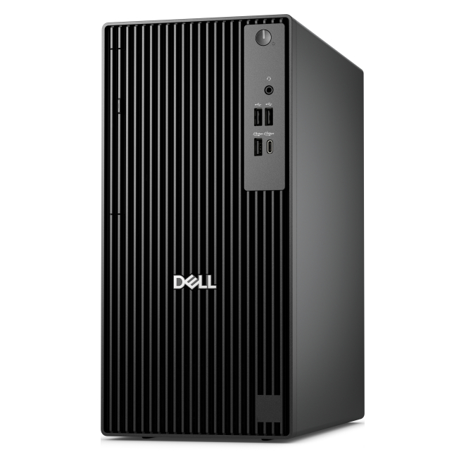 DELL Pro QCT1255 AMD Ryzen™ 5 8600G 16 GB DDR5-SDRAM 512 GB SSD Windows 11 Pro Torre PC Negro 3 Vista trasera del DELL Pro QCT1255