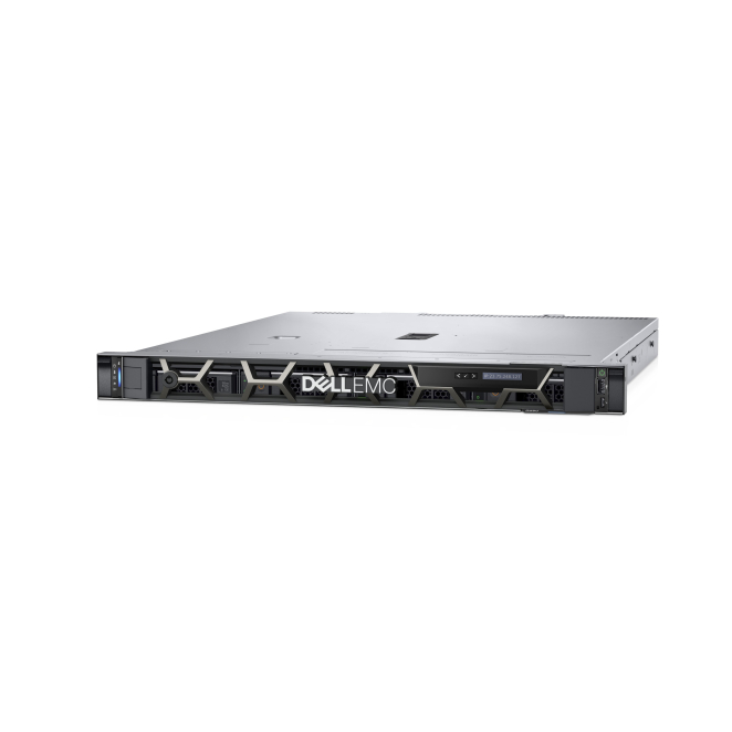 DELL PowerEdge R250 servidor 480 GB Bastidor (1U) Intel Xeon E E-2314 2,8 GHz 16 GB DDR4-SDRAM 700 W 1 DELL PowerEdge R250 servidor vista frontal