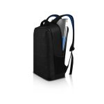 Vista frontal de la DELL Mochila Essential 15, diseñada para portátiles, SKU ES-BP-15-20
