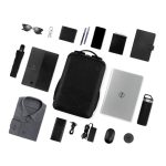 Vista frontal de la DELL Mochila Essential 15, diseñada para portátiles, SKU ES-BP-15-20