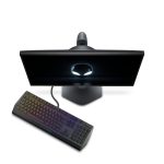 Monitor Alienware AW2523HF, pantalla LED de 24.5 pulgadas, resolución 1920 x 1080 pixeles, Full HD, color negro, GAME-AW2523HF