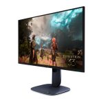 Monitor Alienware AW2725Q de 26.7 pulgadas con resolución 4K Ultra HD 3840 x 2160 pixeles, tecnología QD-OLED en color negro. SKU: GAME-AW2725Q