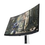Alienware AW3225QF, pantalla para PC en 32 pulgadas, resolución 3840 x 2160 píxeles, 4K Ultra HD, tecnología QD-OLED, color negro y blanco, con el identificador Game-AW3225QF