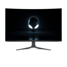 Alienware AW3225QF, pantalla para PC en 32 pulgadas, resolución 3840 x 2160 píxeles, 4K Ultra HD, tecnología QD-OLED, color negro y blanco, con el identificador Game-AW3225QF