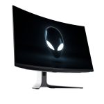 Alienware AW3225QF, pantalla para PC en 32 pulgadas, resolución 3840 x 2160 píxeles, 4K Ultra HD, tecnología QD-OLED, color negro y blanco, con el identificador Game-AW3225QF