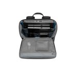 Imagen de la mochila negra DELL GM1720PM de 17 pulgadas, SKU DELL-GMBP1720M, ideal para portátiles.