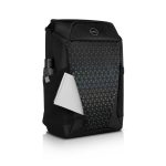 Imagen de la mochila negra DELL GM1720PM de 17 pulgadas, SKU DELL-GMBP1720M, ideal para portátiles.