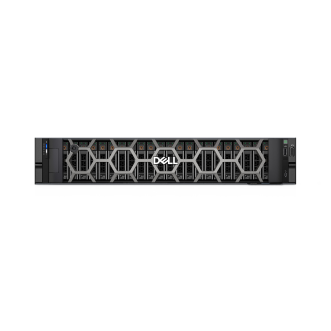 DELL PowerEdge R7615 Servidor Bastidor AMD EPYC 9124 3 GHz Servidor DELL PowerEdge R7615 con 480 GB, Bastidor 2U, procesador AMD EPYC 9124 a 3 GHz, 32 GB de memoria DDR5-SDRAM, potencia de 700 W, SKU K4GJ5