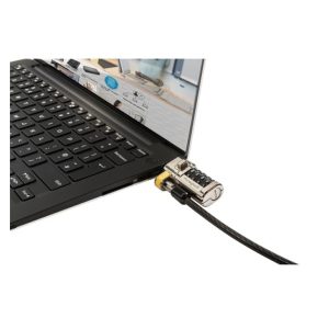 DELL cable antirrobo de 1,8 metros en negro, fabricado en acero inoxidable, SKU K67992EU