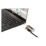 DELL cable antirrobo de 1,8 metros en negro, fabricado en acero inoxidable, SKU K67992EU