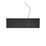 Teclado DELL KB216 Universal USB con diseño QWERTY Internacional para EE.UU. en color Negro, modelo KB216-BK-ENG-INT