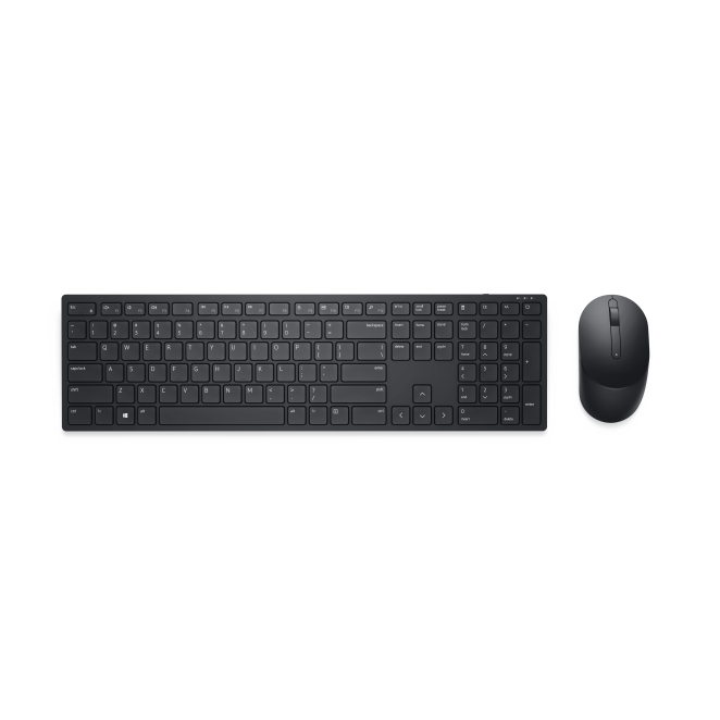 Dell Km5221wbkb Int DELL Teclado y ratón Pro KM5221W con distribución QWERTY para EEUU, en color negro, modelo internacional KM5221WBKB-INT