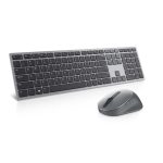 Teclado y ratón inalámbrico DELL Pro Plus KM7321W con diseño QWERTY internacional, perfecto para oficinas y trabajos eficientes - KM7321WGY-INT
