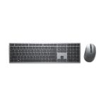 Teclado y ratón inalámbrico DELL Pro Plus KM7321W con diseño QWERTY internacional, perfecto para oficinas y trabajos eficientes - KM7321WGY-INT