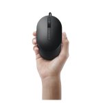 Ratón con cable DELL Pro MS3220 en color negro, ideal para uso profesional, SKU MS3220-BLK