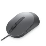 Imagen del ratón con cable Pro de DELL modelo MS3220 en color gris, con diseño ergonómico y alta precisión. SKU: MS3220-GY