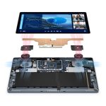 DELL 7350 híbrido 2-en-1 con Intel Core Ultra 5 134U, pantalla táctil de 13 pulgadas Quad HD, 16 GB LPDDR5x-SDRAM, 512 GB SSD, Wi-Fi 7, Windows 11 Pro, negro. SKU: N002L735013EMEA_DET_VP