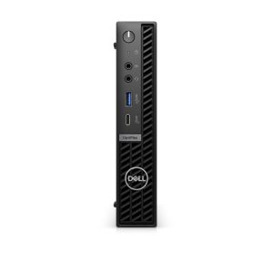 Mini PC DELL OptiPlex Plus 7010 con procesador Intel Core i5-13500T, 8GB de RAM DDR5, disco SSD de 256GB y Windows 11 Pro. SKU: N002O7010MFFPEMEA_VP