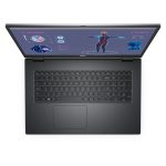 Imagen de la estación de trabajo móvil DELL Precision 7780 que cuenta con un procesador Intel Core i7-13850HX, una pantalla de 17.3 pulgadas Full HD, 32 GB de RAM DDR5, 1 TB de almacenamiento SSD y tarjeta gráfica NVIDIA RTX 3500. SKU: N003P7780EMEA_VP