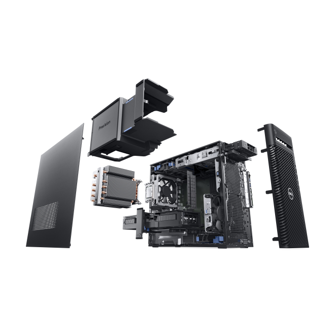 DELL Precision 3680 Intel® Core™ i7 i7-14700 16 GB DDR5-SDRAM 512 GB SSD NVIDIA T1000 Windows 11 Pro Torre Puesto de trabajo Negro 4 DELL Precision 3680 Intel Core i7 para empresas