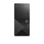 Imagen del DELL Vostro 3020, un ordenador de sobremesa tipo torre, con procesador Intel Core i7-13700, 16 GB de RAM, 1 TB SSD, Windows 11 Pro y color negro. SKU: N2078_QLC1TBVDT3020MTEMEA01