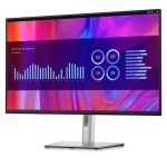 Monitor DELL P Series P3223DE con pantalla LED de 31.5 pulgadas, resolución 2560 x 1440 Pixeles y tecnología Quad HD, en color Negro.