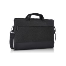 Imagen de la funda DELL 460-BCFJ de 15 pulgadas en color negro y gris, ideal para proteger tu portátil. SKU PF-SL-BK-5-17.