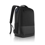 Mochila compacta Pro de DELL para portátiles de 15 pulgadas con múltiples compartimentos y diseño ergonómico. SKU PO-BPS-15-20