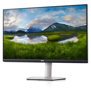 Monitor DELL S Series S2721QSA LED de 27 pulgadas con resolución 3840 x 2160 Pixeles 4K Ultra HD, en colores negro y plata, modelo DELL-S2721QSA