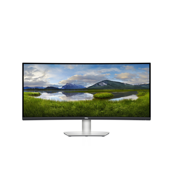 Monitor curvo DELL S Series 34 pulgadas - S3422DW Monitor curvo DELL S Series de 34 pulgadas con resolución WQHD y tecnología AMD FreeSync, ideal para trabajo y entretenimiento. DELL-S3422DW