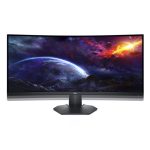 DELL S Series S3422DWG LED display de 34 pulgadas con resolución 3440 x 1440 Pixeles Wide Quad HD, color negro, DELL-S3422DWG