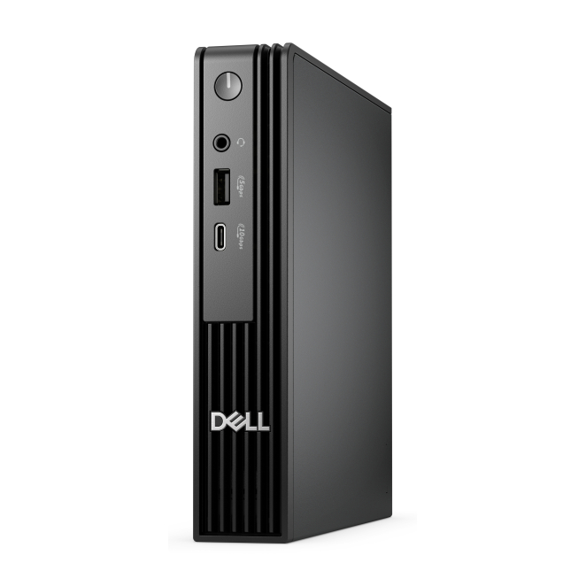 DELL Pro QCM1250 Intel® Core™ i5 i5-14500T 8 GB DDR5-SDRAM 512 GB SSD Windows 11 Pro Micro PC Mini PC Negro 3 DELL Pro QCM1250 vista desde arriba