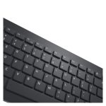 Imagen del teclado y ratón inalámbricos DELL KM3322W, diseñados para oficina, con distribución QWERTY en español y color negro. SKU: KM3322W-R-SPN