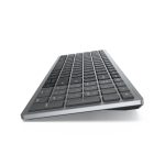 DELL Teclado compacto y ratón Pro Plus - español (QWERTY), SKU KM7120W-GY-SPN, ideal para espacios reducidos