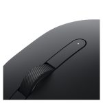 DELL Ratón inalámbrico móvil modelo MS3320W en color negro con conectividad Bluetooth y ergonomía avanzada