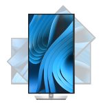 Monitor DELL Pro Plus P2725QE de 27 pulgadas con resolución 3840 x 2160 Pixeles 4K Ultra HD, color Negro y Plata. SKU: DELL-P2725QE