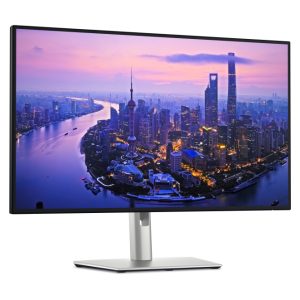 Monitor DELL UltraSharp U2725QE, 27 pulgadas, resolución 3840 x 2160 píxeles, 4K Ultra HD, color negro y plata. SKU: DELL-U2725QE.