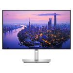 Monitor DELL UltraSharp U2725QE, 27 pulgadas, resolución 3840 x 2160 píxeles, 4K Ultra HD, color negro y plata. SKU: DELL-U2725QE.