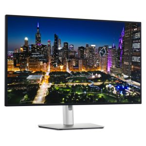 Monitor DELL UltraSharp U3225QE para PC con pantalla de 31.5 pulgadas, resolución 4K Ultra HD 3840 x 2160 Pixeles en color negro y plata. SKU: DELL-U3225QE