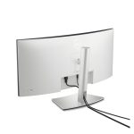 DELL UltraSharp U3423WE LED display de 86,7 cm (34.1 pulgadas) con resolución 3440 x 1440 pixeles, color plata, para una experiencia visual ultra ancha. Modelo DELL-U3423WE