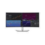 DELL UltraSharp U3423WE LED display de 86,7 cm (34.1 pulgadas) con resolución 3440 x 1440 pixeles, color plata, para una experiencia visual ultra ancha. Modelo DELL-U3423WE